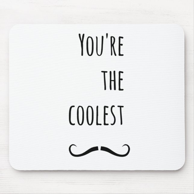Mousepad Seu bigode mais legal (Frente)