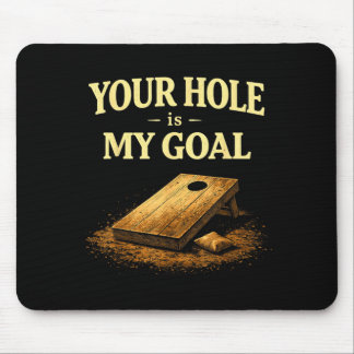 Mousepad Seu Buraco É Meu Objetivo Jogo Divertido de Saco d
