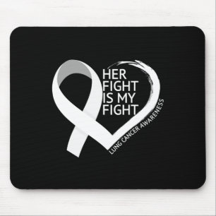 Mousepad Seu Combate É Meu Combate Mês de Conscientização s
