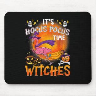Mousepad Seu Hocucus Time Witches Flamingo