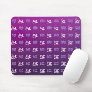 Mousepad Seu logotipo 2 imagens carregadas ou logotipos d