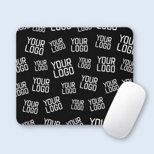 Mousepad Seu logotipo de design ou negócios Posicionament