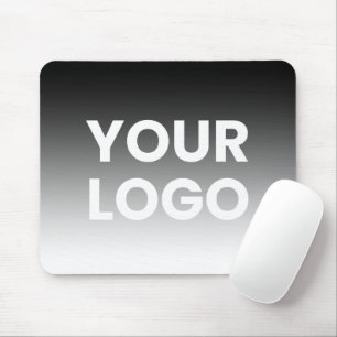 Mousepad Seu logotipo e moderno gradiente de cor editável