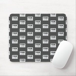 Mousepad Seu logotipo empresarial ou design de imagem em la