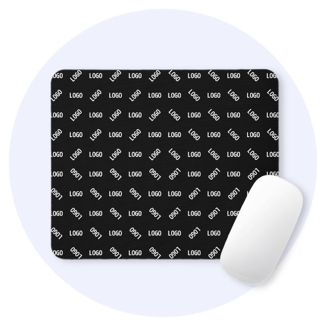 Mousepad Seu logotipo/imagem | Patten Geométrico Único (Criador carregado)