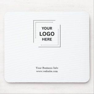 Mousepad Seu Logotipo   Negócios Corporativo Moderno Minima