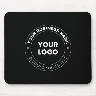 Mousepad Seu Logotipo Texto e Elementos Modernos Editávei