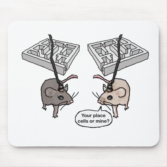 Mousepad Seu lugar (Células) ou meu? (Frente)