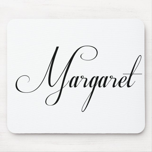 Mousepad Seu Nome É Margaret Calliografia (Frente)