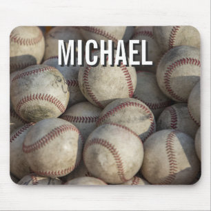 Mousepad Seu nome é Trabalho de arte personalizável de beis