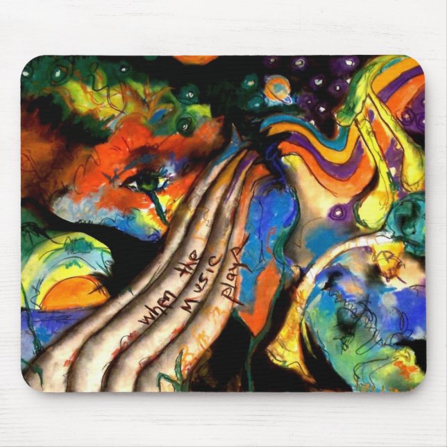 Mousepad Seus sonhos mais selvagens (Frente)