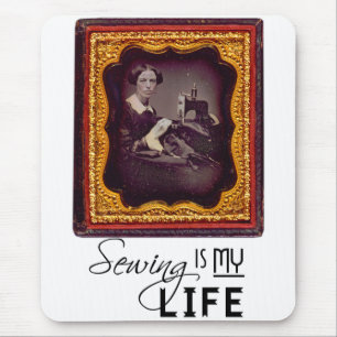 Mousepad Sewing é minha vida