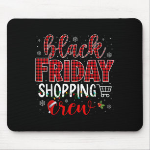 Mousepad Sexta-Feira Engraçada Comprando Tripulação Natal P