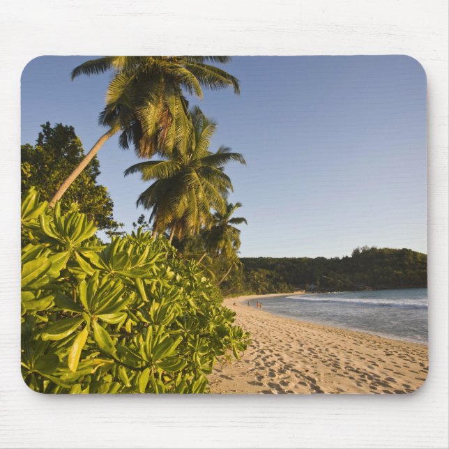 Mousepad Seychelles, Ilha de Mahe, praia de Anse Takamaka, (Frente)