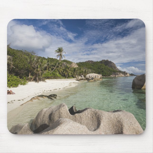 Mousepad Seychelles, Ilha La Digue, L'Union Estate (Frente)