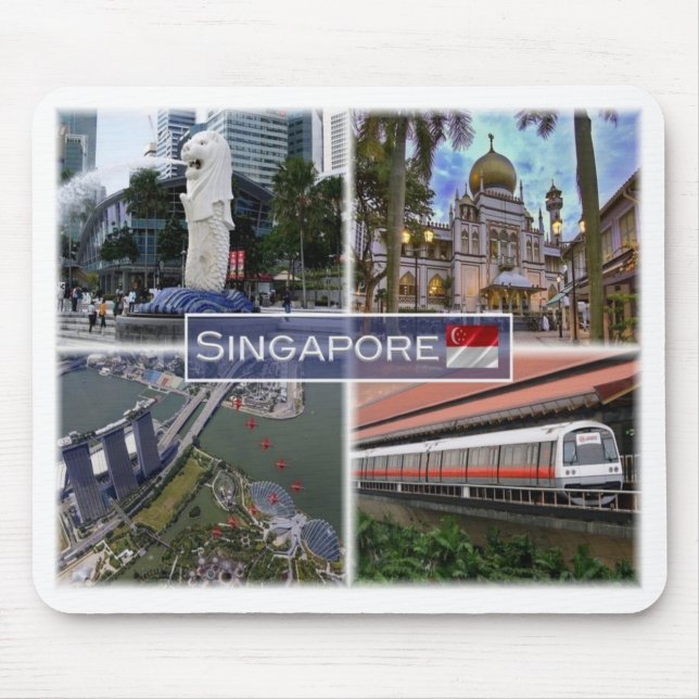 Mousepad SG Singapura - (Frente)