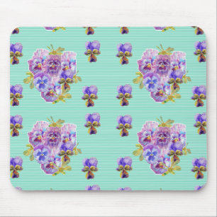 Mousepad Shabby Turquoise art Pad de Mato de Mouse Flórida 