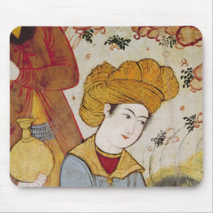 Mousepad Shah Abbas mim e um oferecimento do cortesão