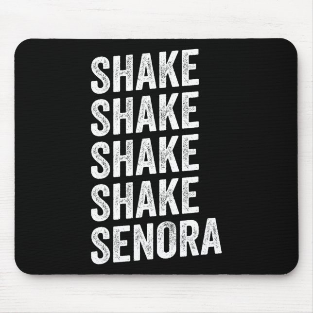 Mousepad Shake Senora Halloween (Frente)