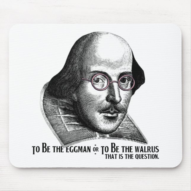 Mousepad Shakespeare Lennon II (Frente)