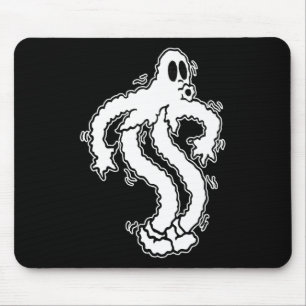 Mousepad Shakey Koko O Palhaço Ghost Cute Ghost Halloween S
