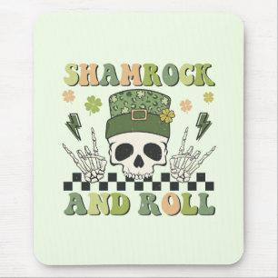 Mousepad Shamrock and Roll - Skeleton Clover