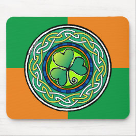 Mousepad Shamrock irlandês