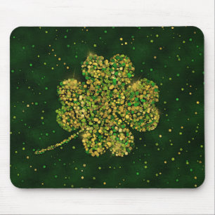 Mousepad Shamrock Irlandês - Quatro Folhas de Vaca