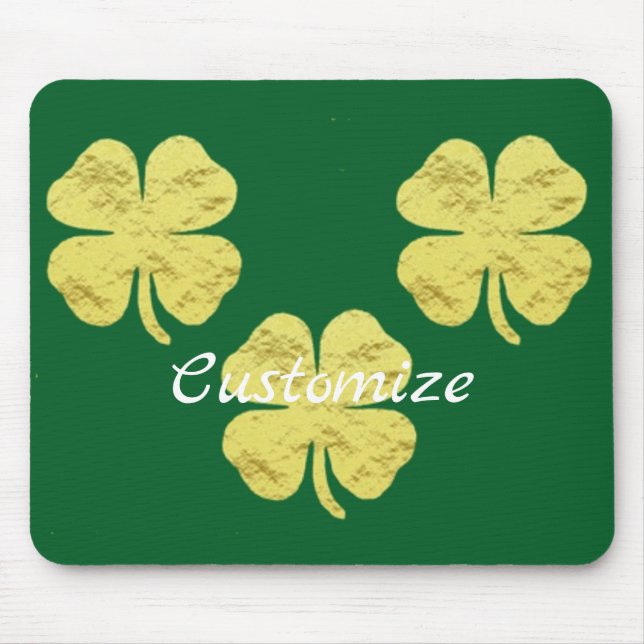 Mousepad Shamrocks ouro Thunder_Cove (Frente)