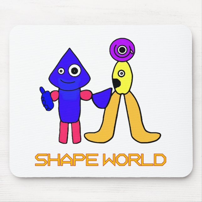 Mousepad Shape World (Frente)