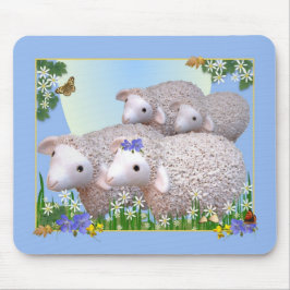 Mousepad SHEEP FLOCK Mousemat