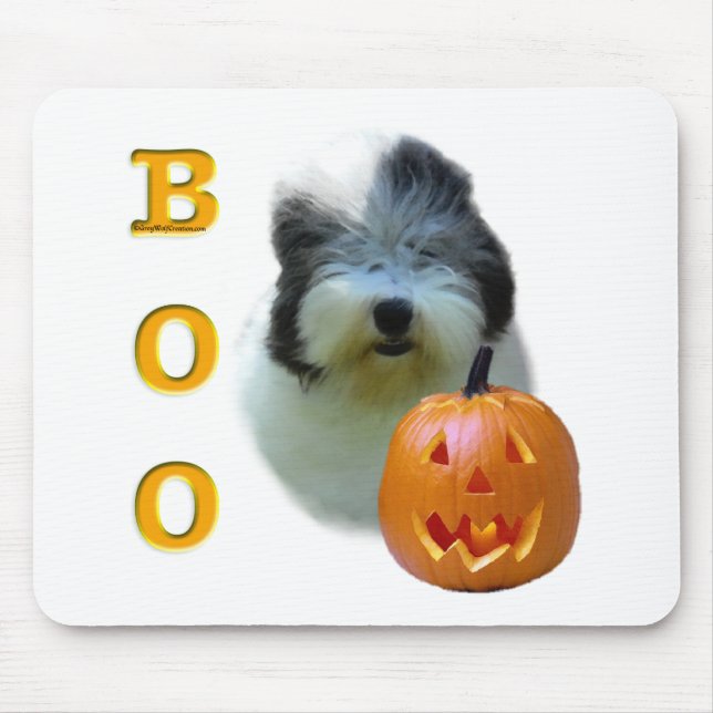 Mousepad Sheepdog Boo Antigo Inglês (Frente)