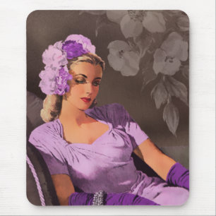 Mousepad Sheila - os anos 40 que nivelam o desgaste no