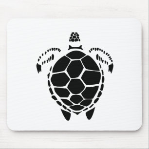 Mousepad Shell de Tartaruga do Mar Negro