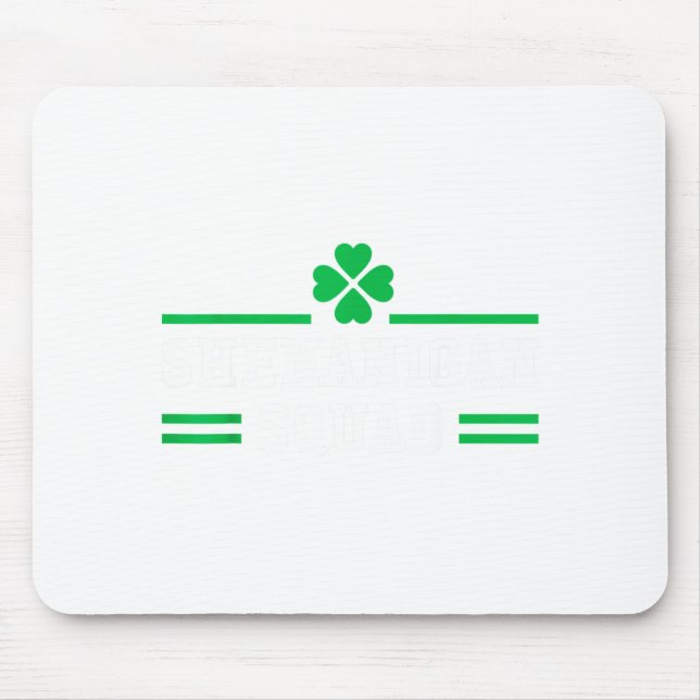 Mousepad Shenanigan Squad Matching Team St Patricks Day 202 (Frente)
