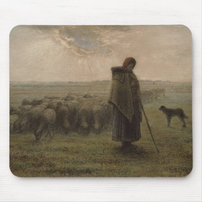 Mousepad Shepherdess e seu rebanho | 1862-63 (Frente)