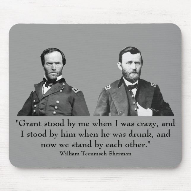 Mousepad Sherman e Grant (Frente)