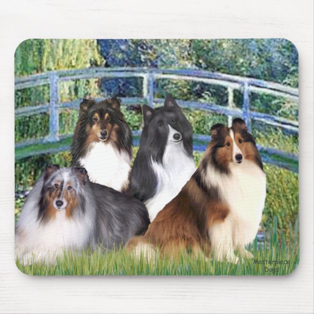 Mousepad Shetland Sheepdog (4) - Ponte (Frente)