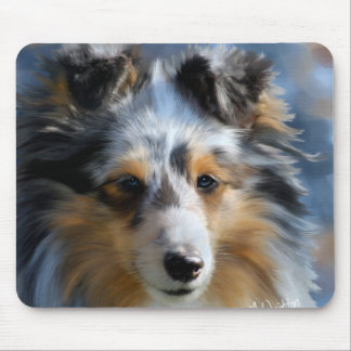 Mousepad Shetland Sheepdog Art