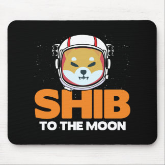 Mousepad Shib Token Shiba Inu Crypto Memória Moon Cão