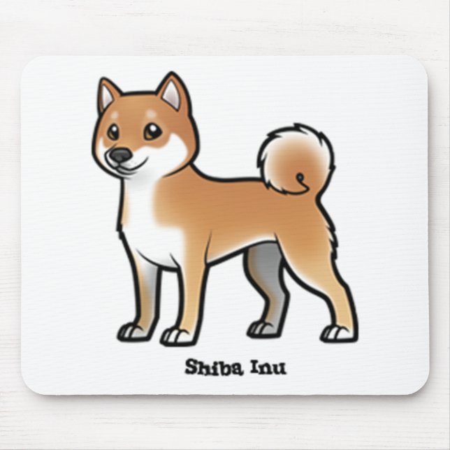 Mousepad shiba inu (Frente)