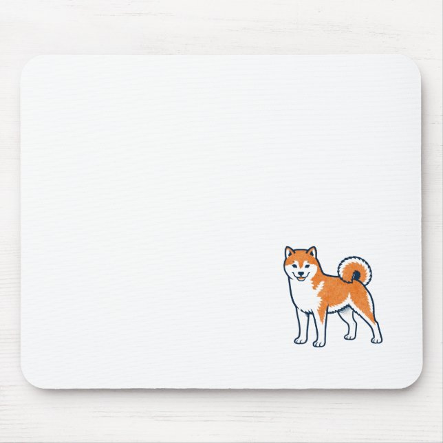 Mousepad Shiba Inu ー Standing (Frente)