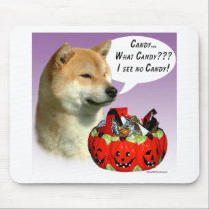 Mousepad Shiba Inu Halloween