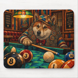 Mousepad Shiba Inu, Mosaico Geométrico