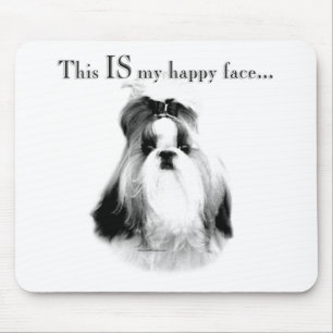 Mousepad Shih Tzu Happy Face