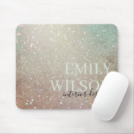 Mousepad Shimmer Verde-Rosa-Rosa Elegante