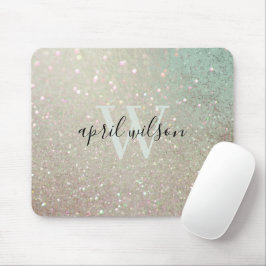 Mousepad Shimmer Verde-Rosa-Rosa Elegante