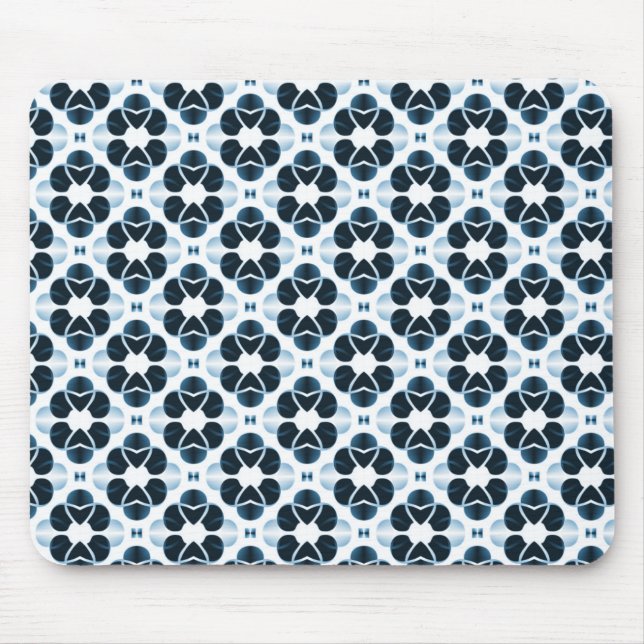 Mousepad Shimmering Glam Mousepad, Azul-Meia-Noite (Frente)