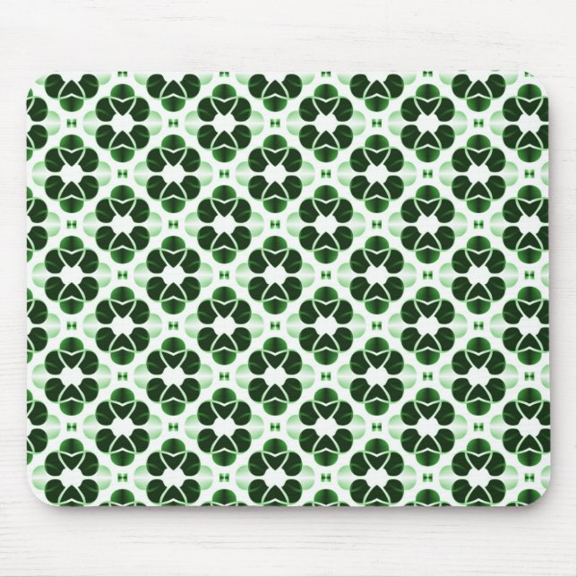 Mousepad Shimmering Glam Mousepad, Floresta Verde (Frente)