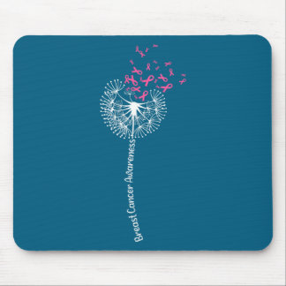 Mousepad Shirt Breast Cancer Awareness Flower Pink